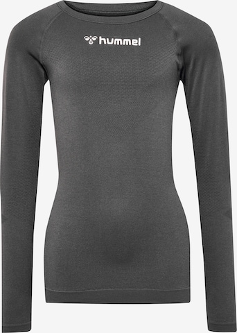 Hummel Funktionsshirt in Grau: Vorderseite
