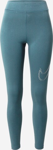 Leggings de la Nike Sportswear pe verde: față