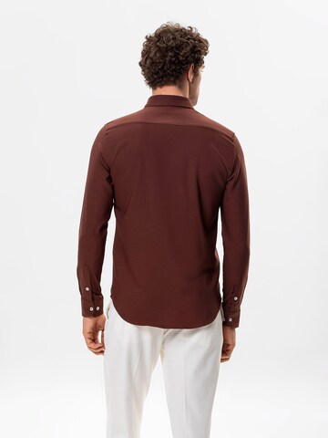 Antioch Regular fit Πουκάμισο σε καφέ