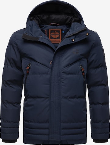 STONE HARBOUR Winter jacket 'Romaan' in Blue