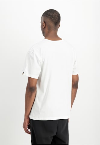 ALPHA INDUSTRIES Bluser & t-shirts i hvid