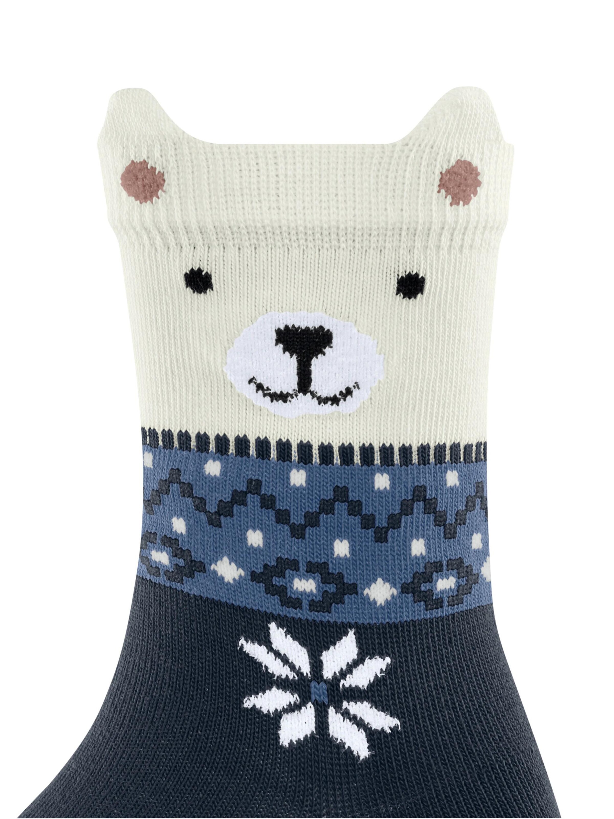 FALKE Socks 'Ice Bear' in Blue