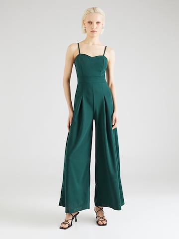 WAL G. - Jumpsuit 'HAVANA' en verde: frente