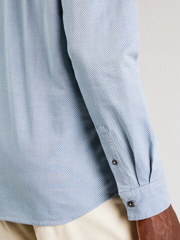 TOM TAILOR Regular Fit Hemd in Blau