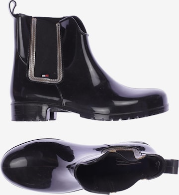 TOMMY HILFIGER Stiefelette 38 in Schwarz: predná strana