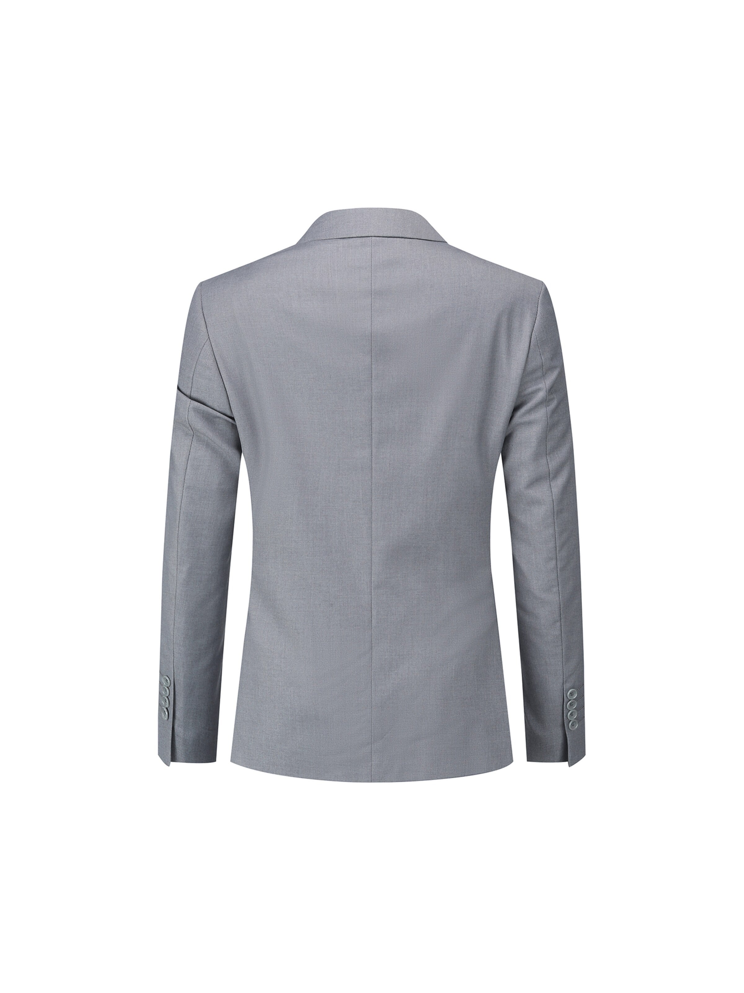 YOUTHUP Slim fit Suit Jacket 'Duplo' in Grey
