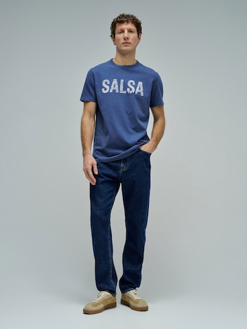 Salsa Jeans T-shirts in Blau