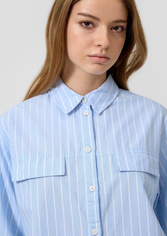 QS Blouse in Blauw