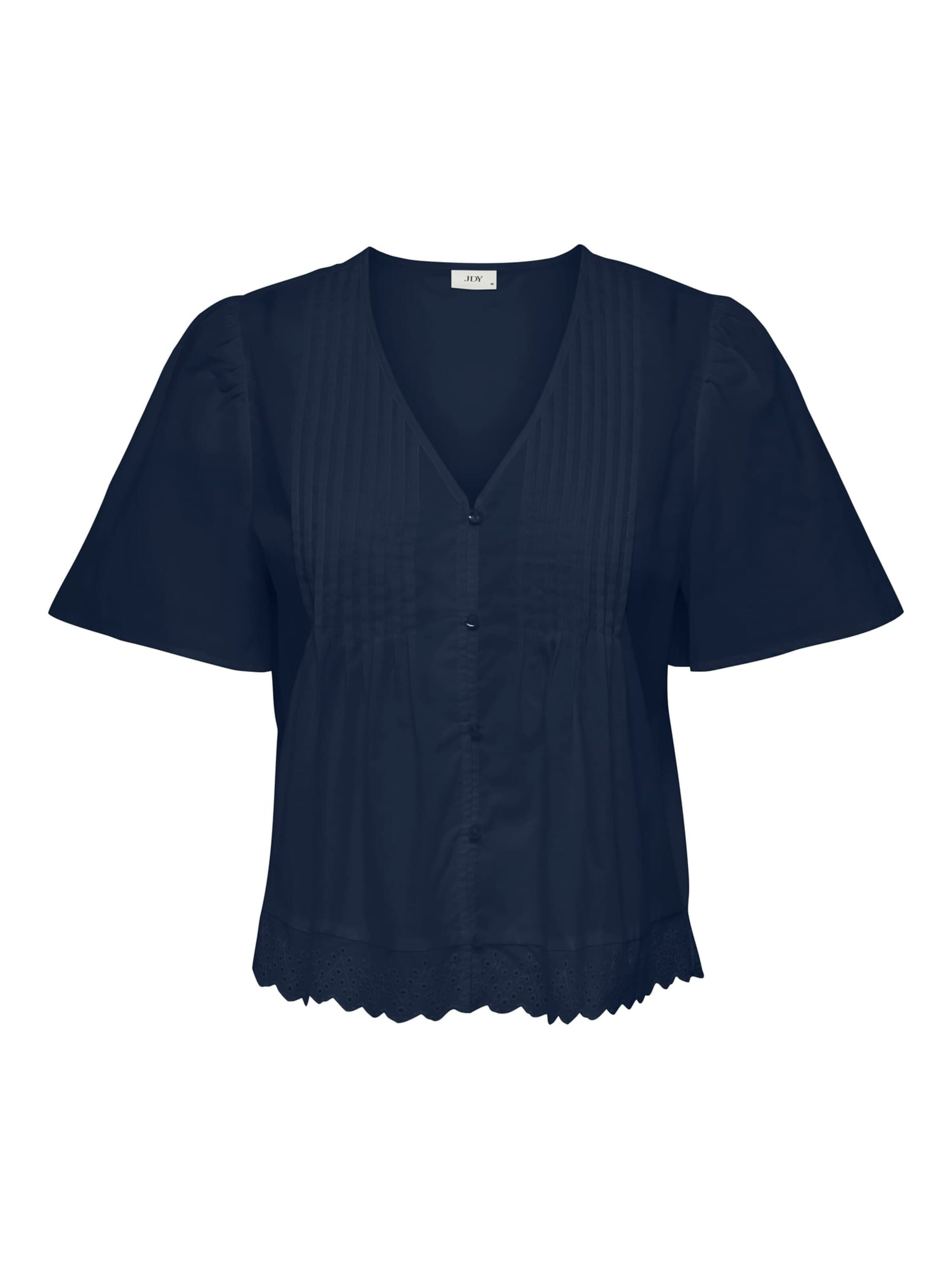 Jaqueline de Yong Blouse 'Sara' in Blauw: voorkant