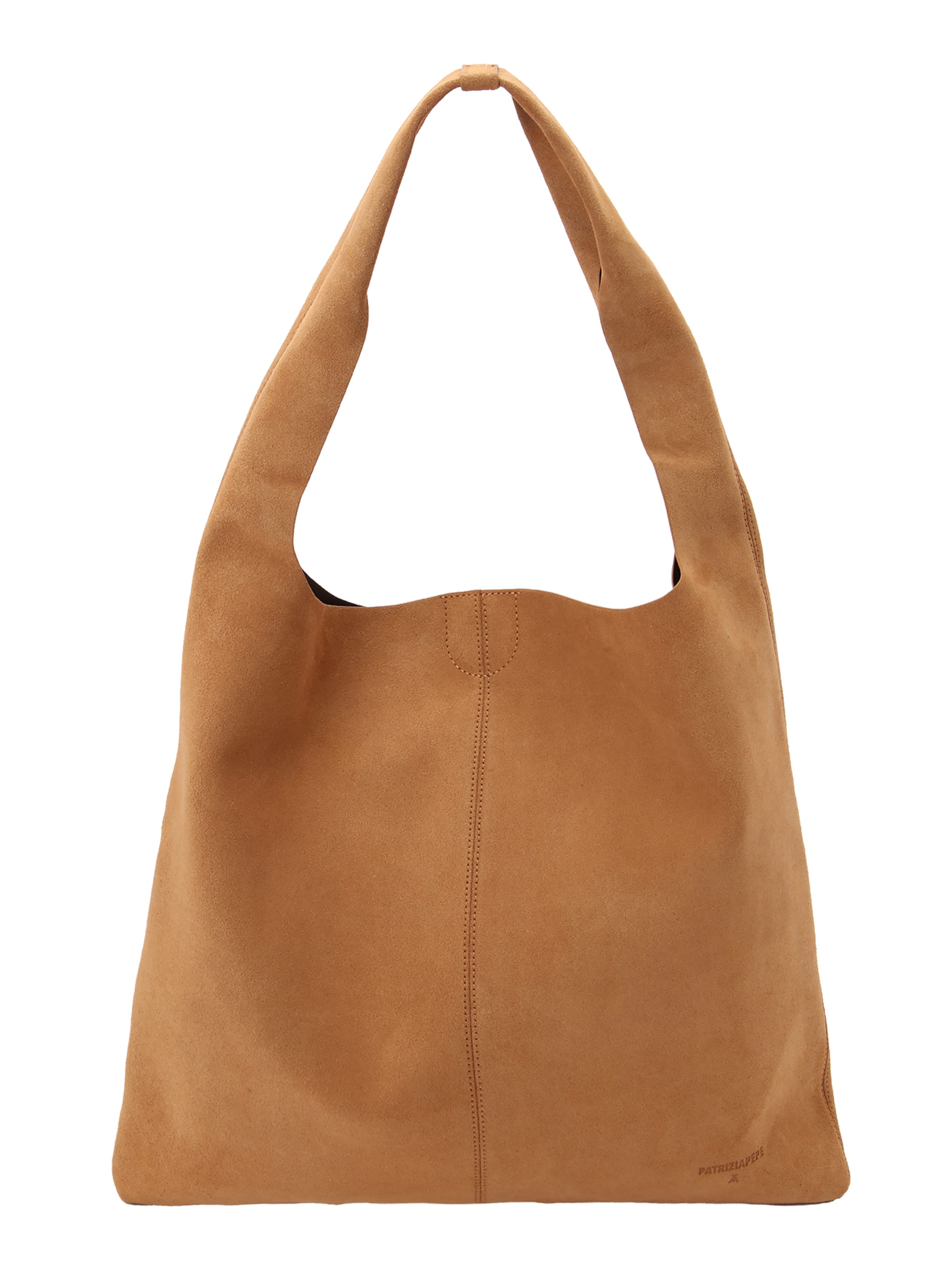 Borsa a spalla di PATRIZIA PEPE in beige: frontale