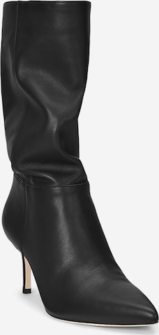 Lauren Ralph Lauren - Botas 'LEANNAH' en negro: frente