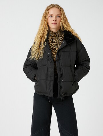 Koton Winter Jacket in Black