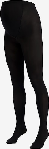 Esprit Maternity Fine Tights in Black: front