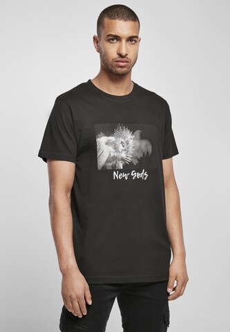 MT Men Shirt in Black: front