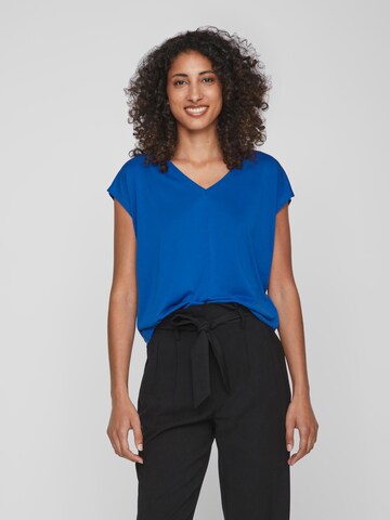 VILA Shirt 'DALA' in Blauw: voorkant