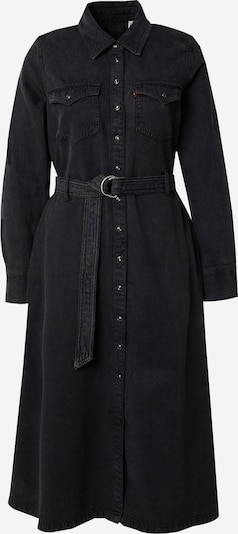 LEVI'S ® Blūžkleita 'Quincey Long Sleeve Maxi Dress', krāsa - melns džinsa, Preces skats