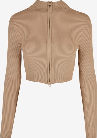 Urban Classics Strikkejakke i beige: forside