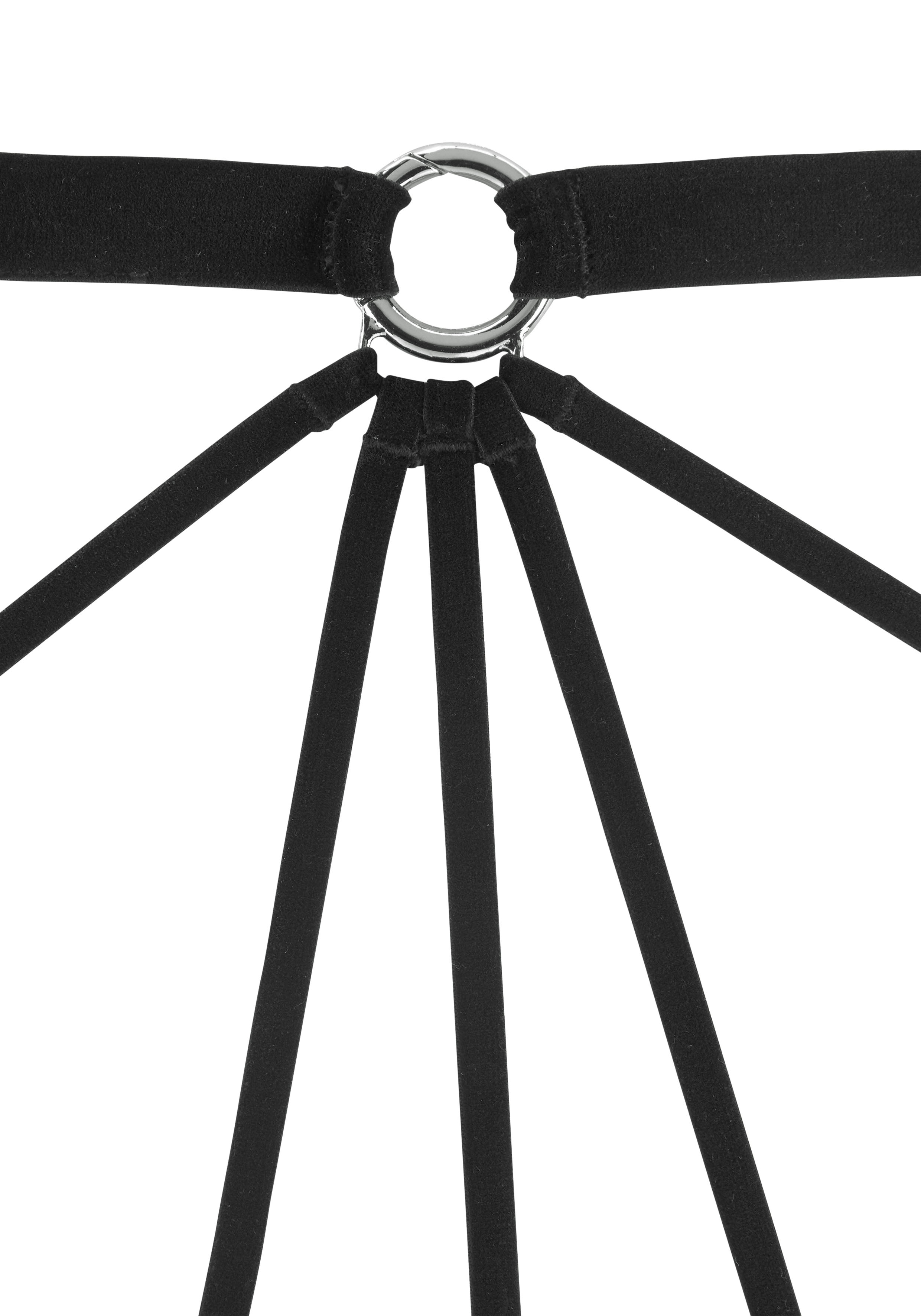 PETITE FLEUR GOLD String in Schwarz PETITE FLEUR GOLD String in Schwarz