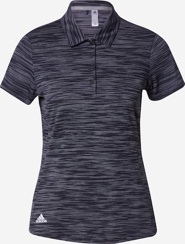 adidas Golf Functioneel shirt in Zwart: voorkant