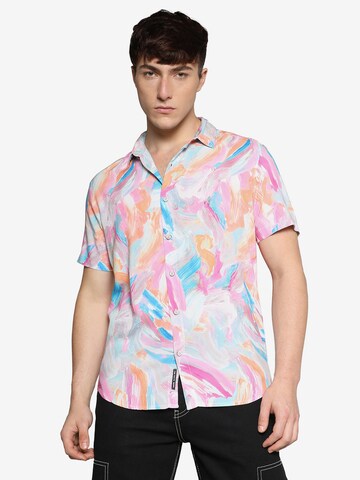 Coupe regular Chemise 'Juan ' Campus Sutra en mélange de couleurs : devant