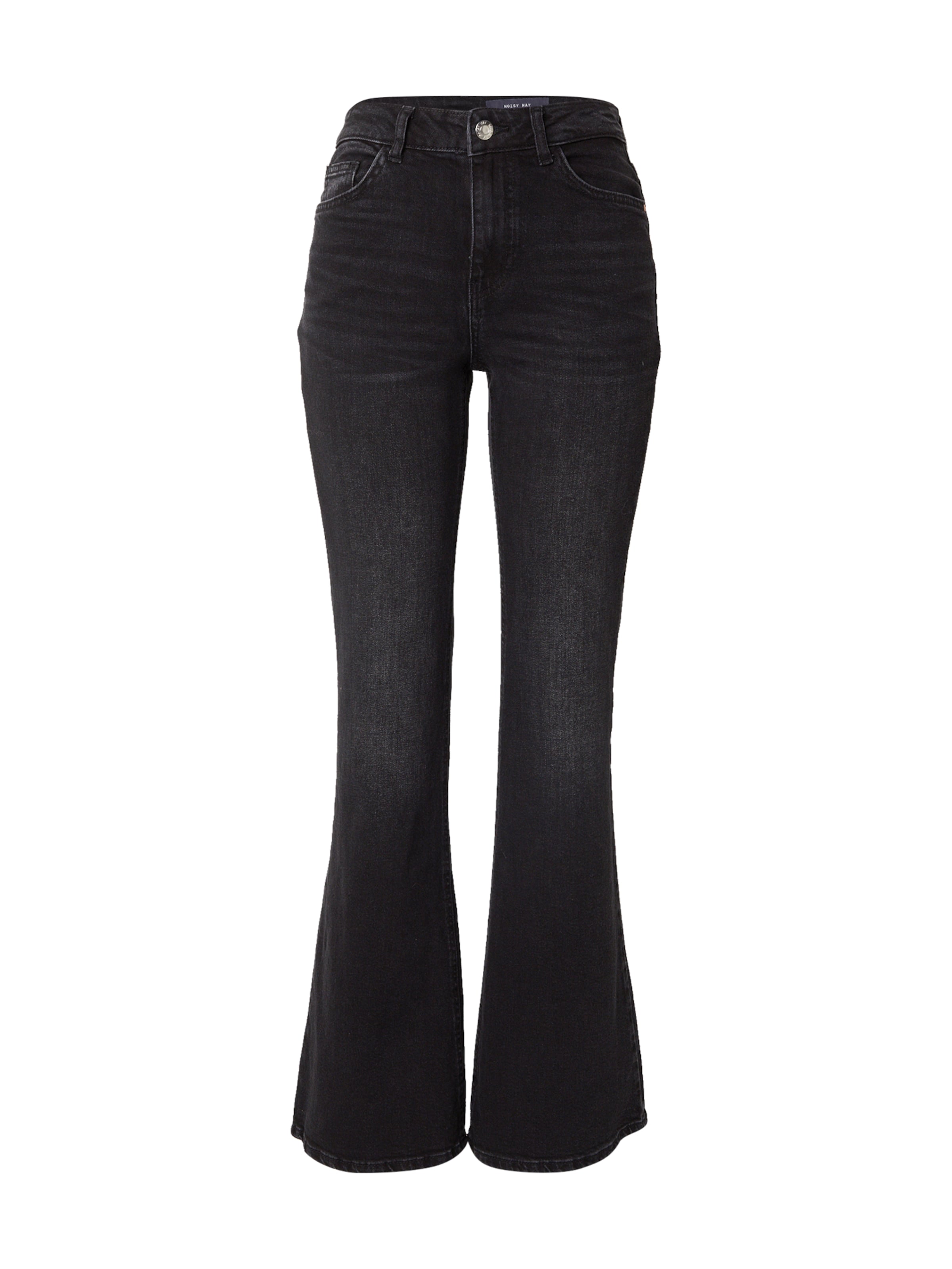 Evazați Jeans 'NMKAREEN' de la Noisy may pe negru: față