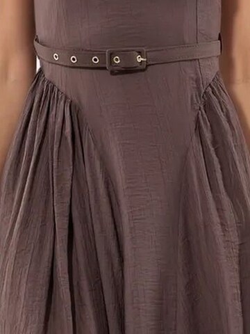 Busem Dress 'Midi' in Brown