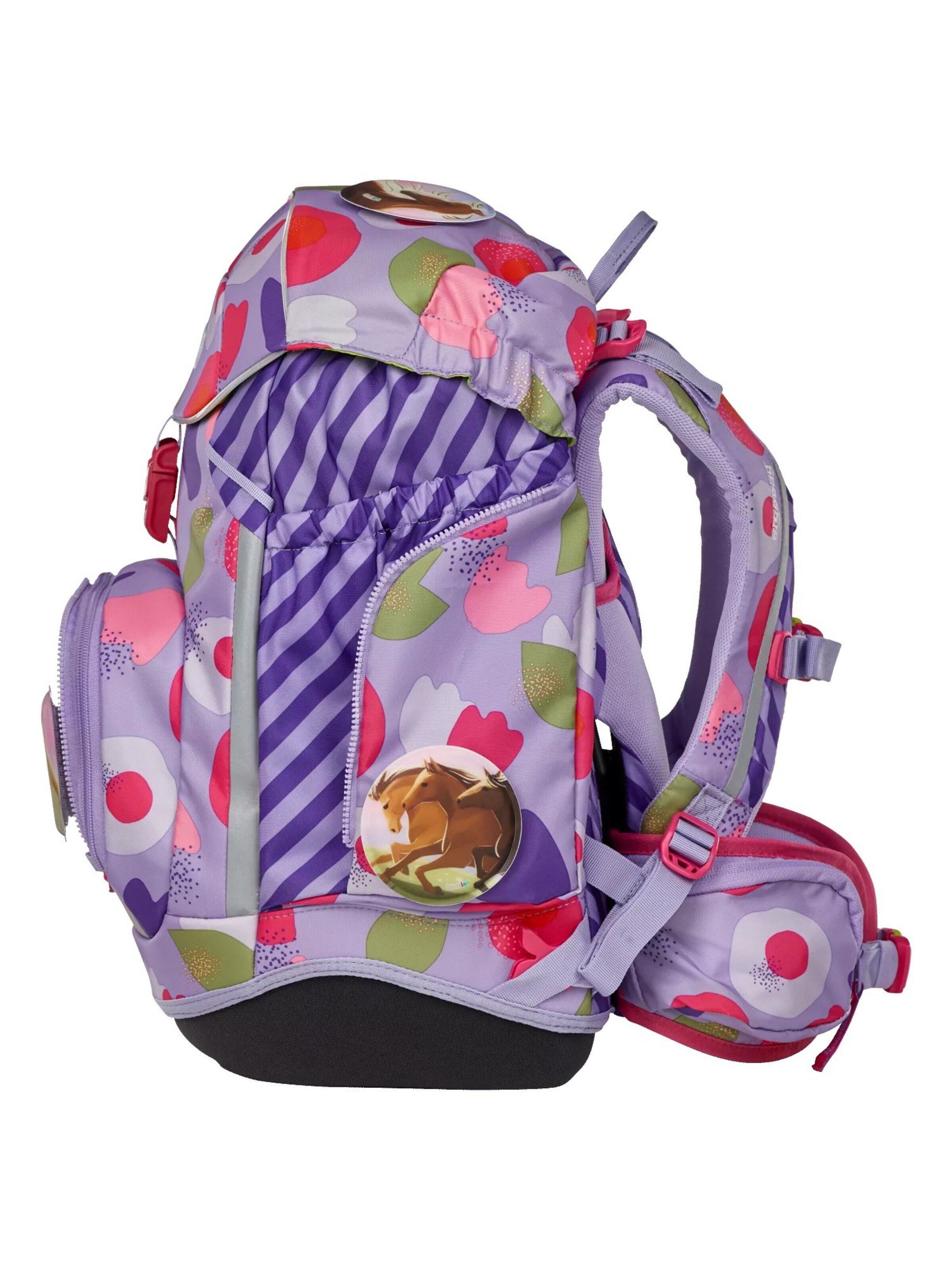 ergobag Backpack 'Schulranzen-Set pack Set' in Purple
