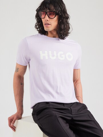 Tricou 'Dulivio' de la HUGO pe mov: față