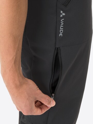 VAUDE Regular Workout Pants 'Strathcona II' in Black