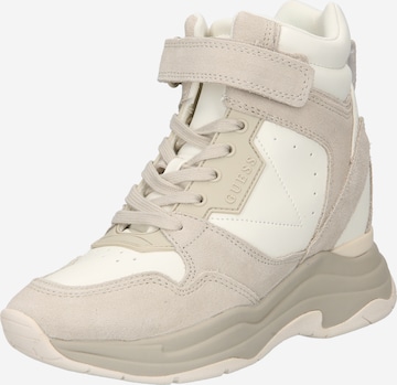 GUESS Sneakers high 'Orlando' i beige: forside