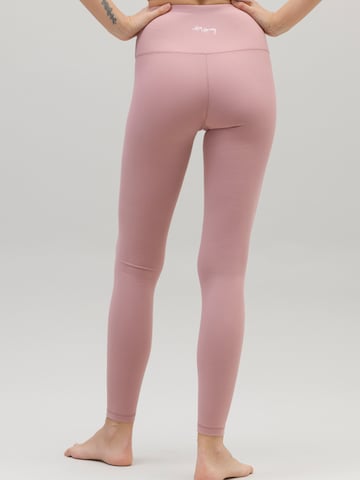 Hey Honey Skinny Leggings 'Always Dressed' in Roze