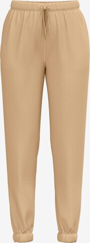 VILA - Tapered Pantalón 'Rustie' en beige: frente