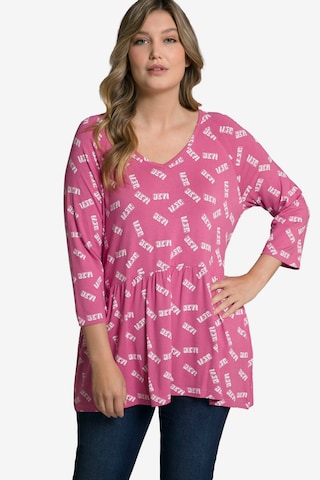 Ulla Popken Shirt in Roze: voorkant