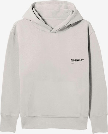 JACK & JONES Sweatshirt 'Clan' in Grey: front