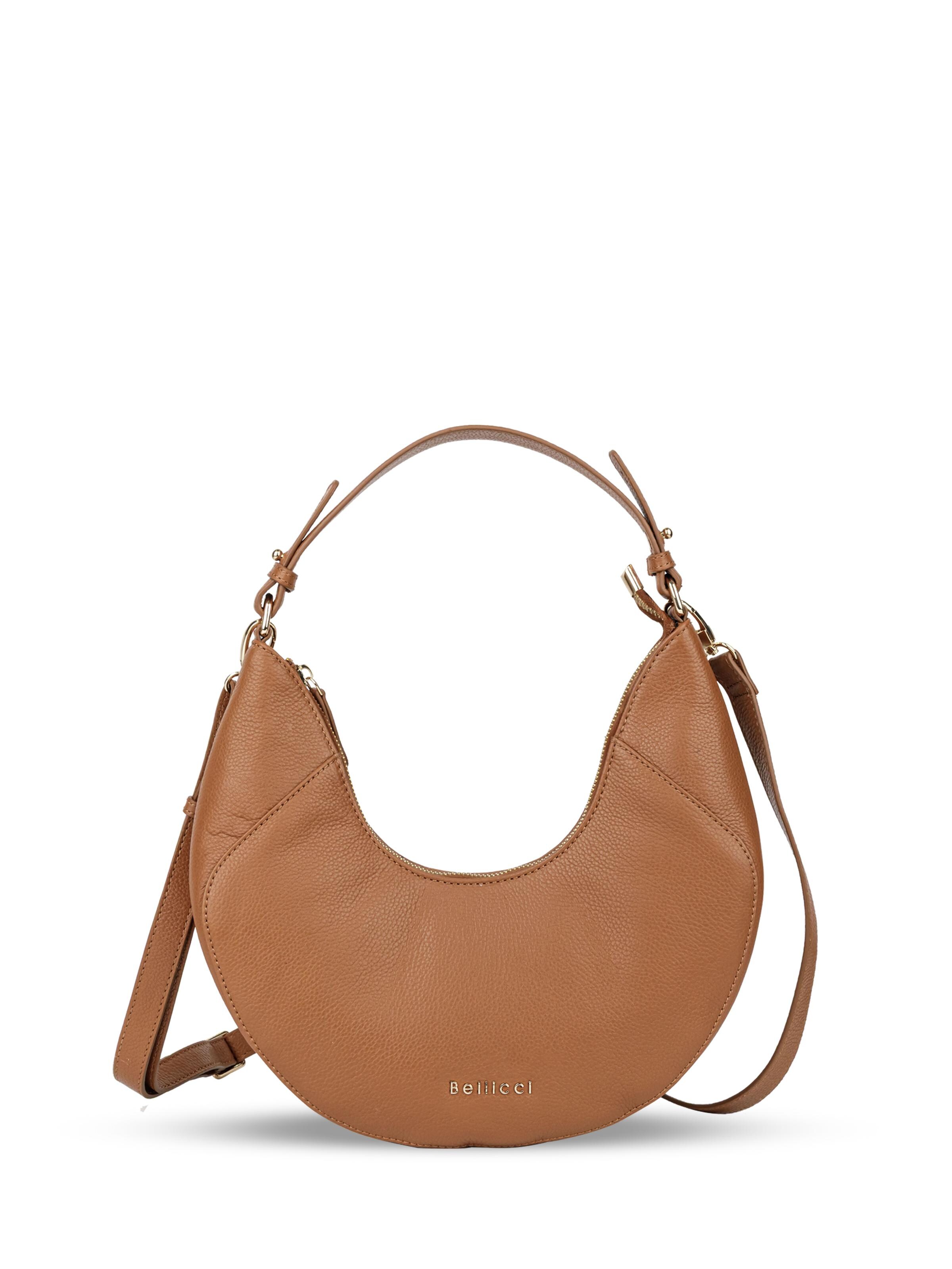 Bellicci Shoulder Bag 'Cardonna' in Brown: front