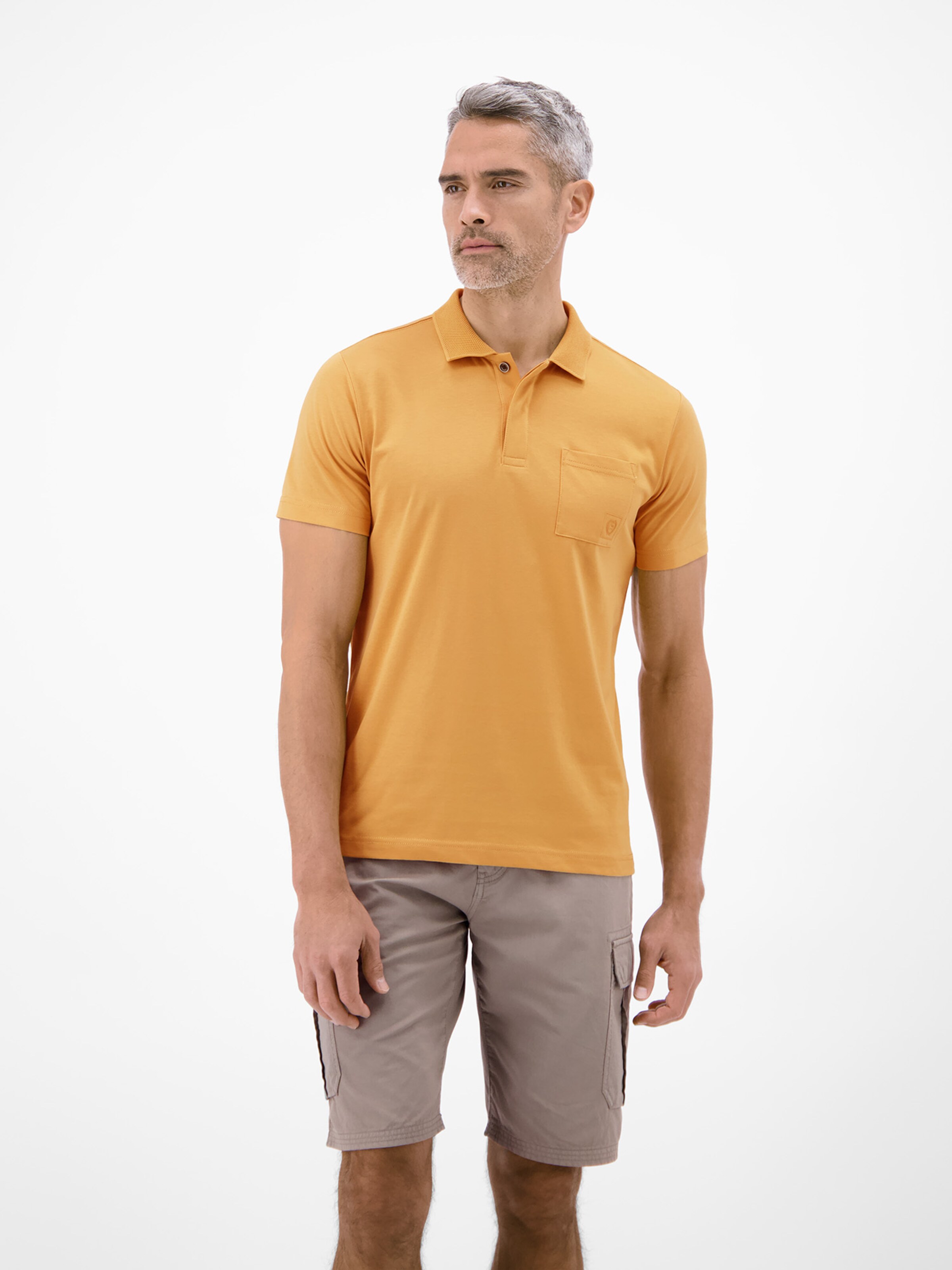 T-Shirt LERROS en orange : devant