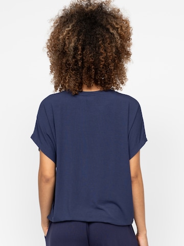 Cyberjammies Schlafshirt 'Alpes' in Blau