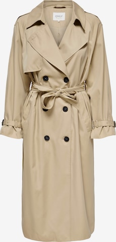 ONLY Between-Seasons Coat 'Chloe' in Beige: front