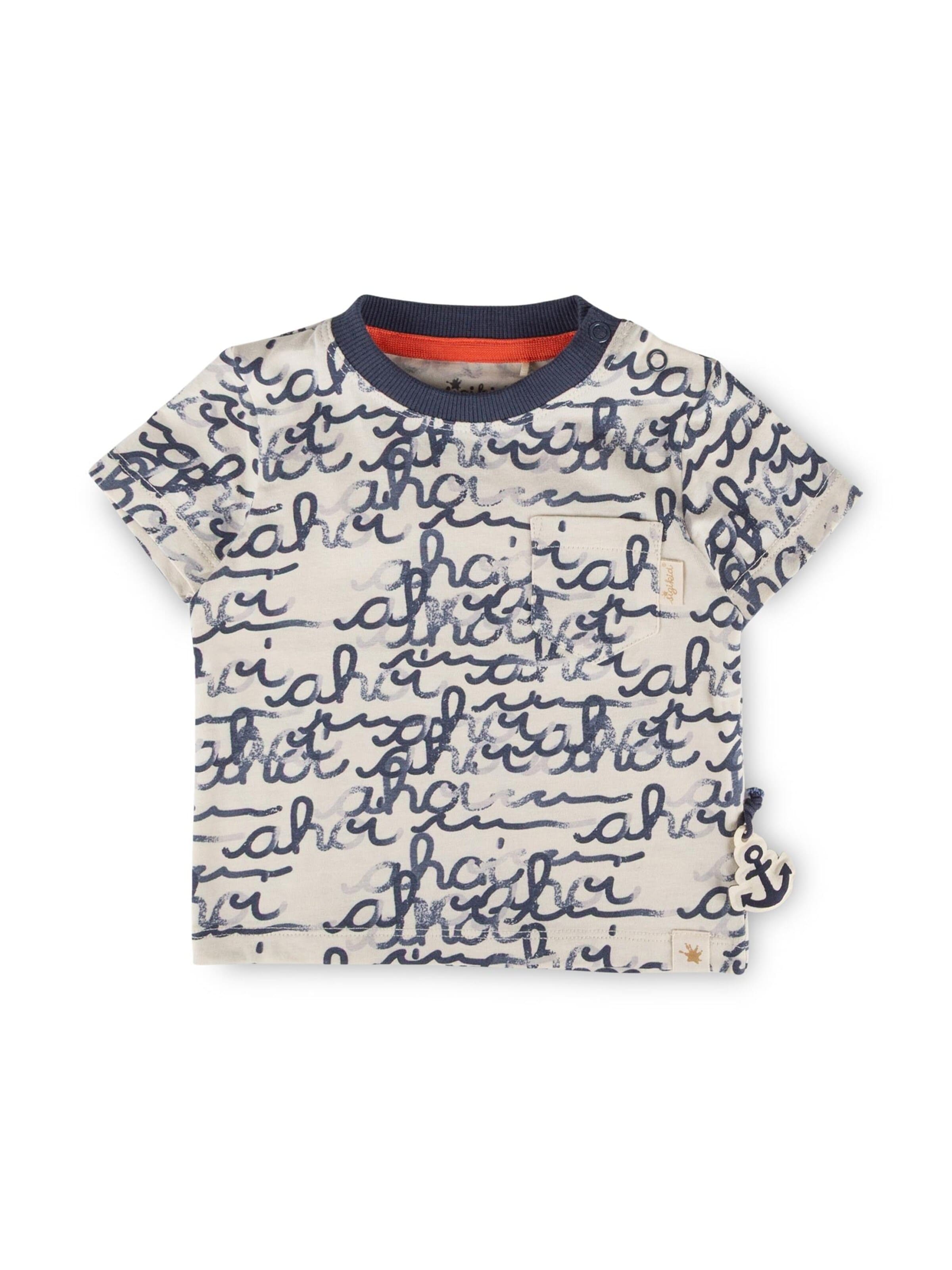 SIGIKID Shirt 'T-Shirt Ahoi Little Pirate' in Beige: front