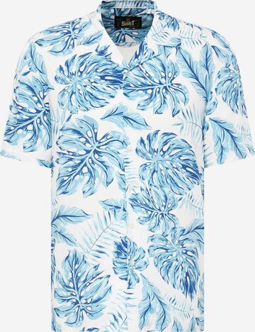 Key Largo Regular fit Button Up Shirt 'BELIZE' in White: front