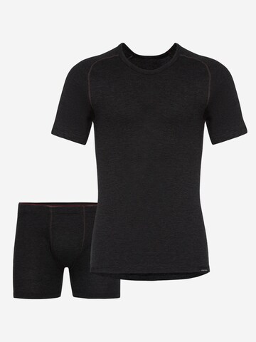CON-TA Base Layer 'Basic' in Black: front