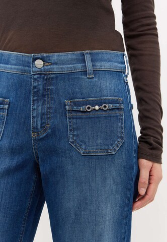 Angels Wide Leg Jeans 'Liz Glory' in Blau