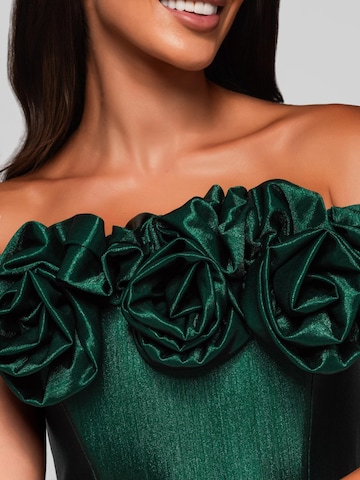 Ombre Abendkleid‌‌‌‌‌‌‌‌ in Grün: Vorderseite