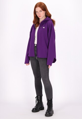 DreiMaster Vintage - Sudadera con cremallera en lila