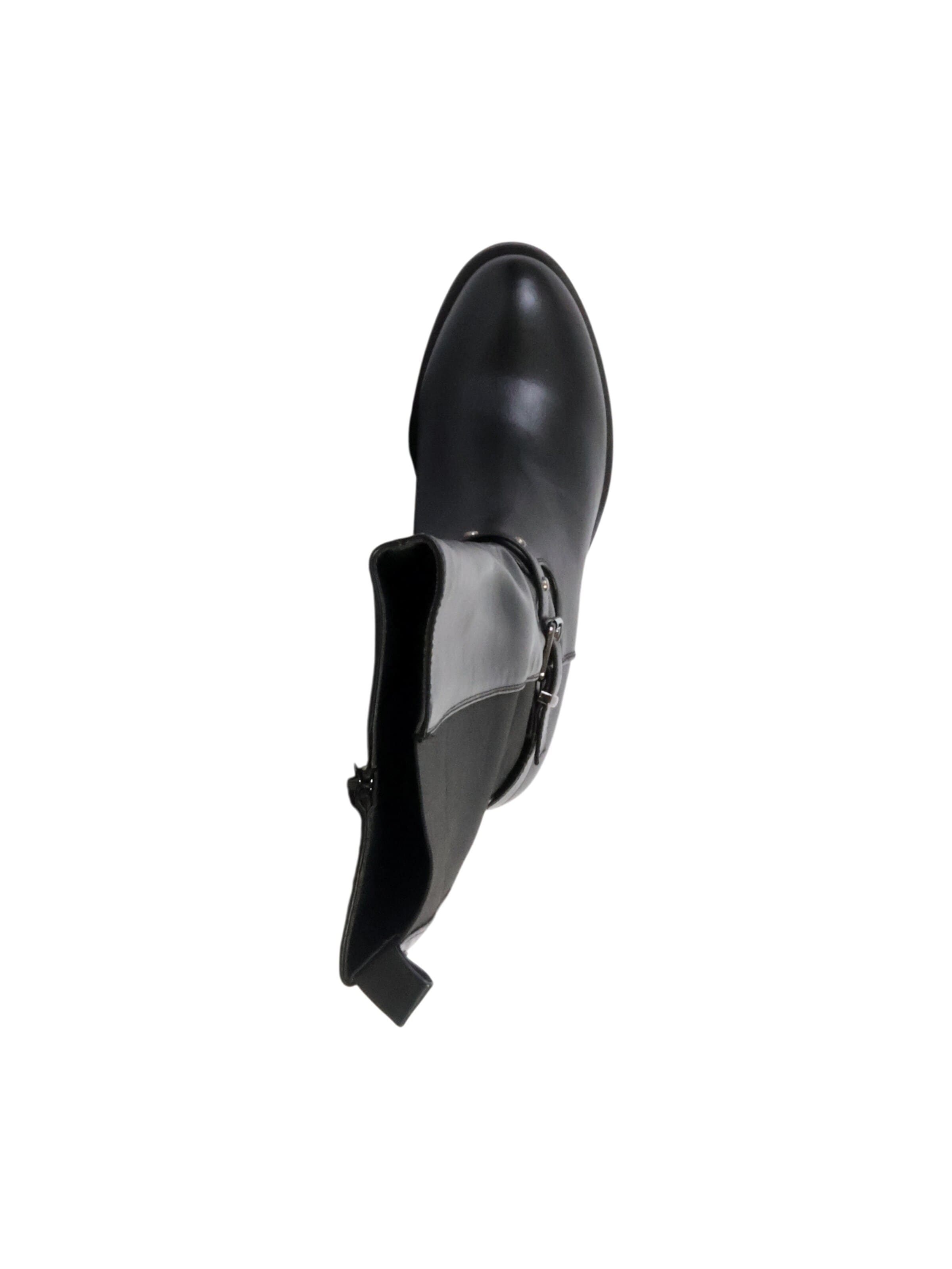 Super Mode - Botas 'Supermodische Stiefel mit Reißverschluss' en negro