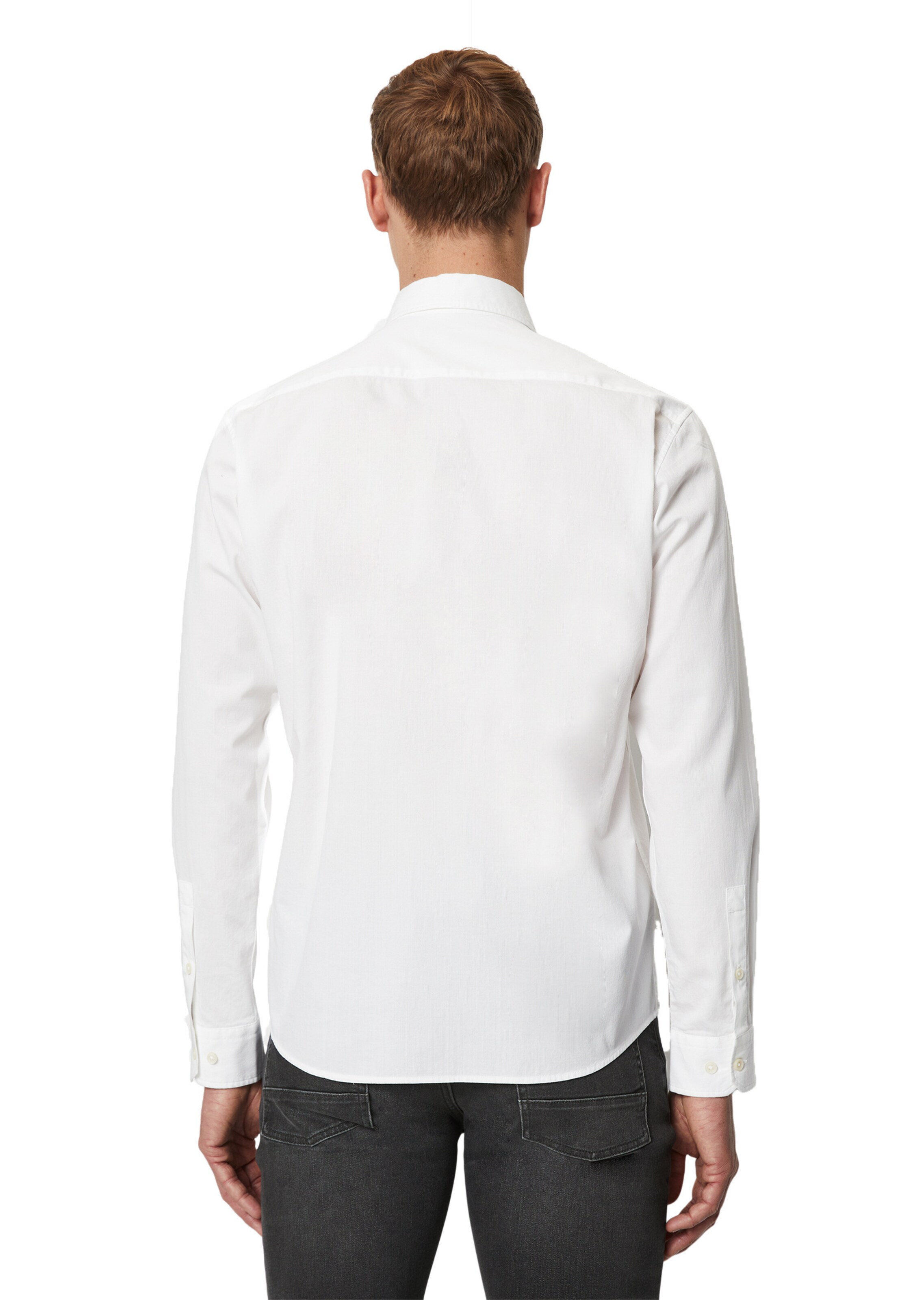 Marc O'Polo Regularny krój Koszula w kolorze biały