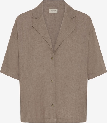 Fransa Blouse 'FRJETT SH 1' in Beige: voorkant