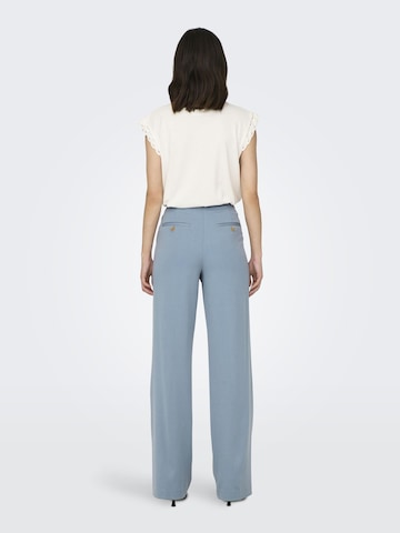 ONLY Regular Pleated Pants in Blue