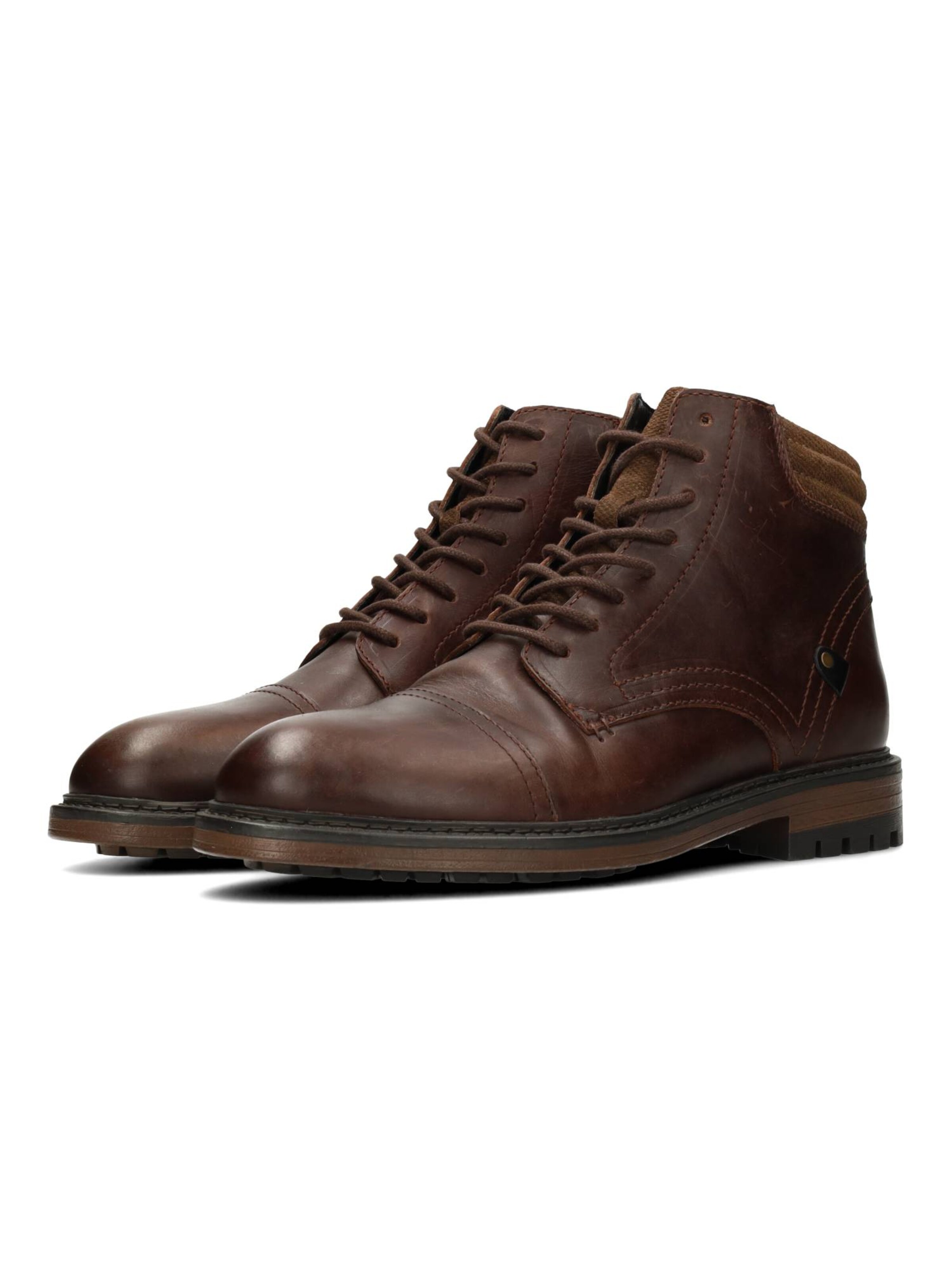 Bottines à lacets 'HOMBRE' PS Poelman en marron