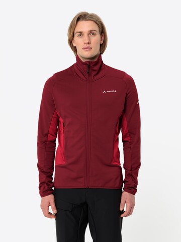 VAUDE Outdoorjas 'Monviso' in Rood: voorkant